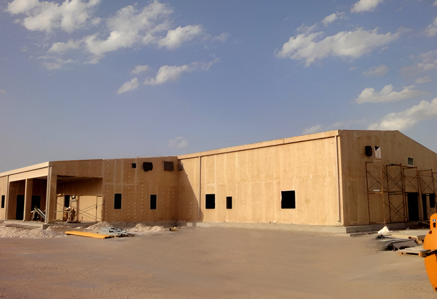 Contract was signed for the construction of the Marsa El Brega Mess Hall in Libya.