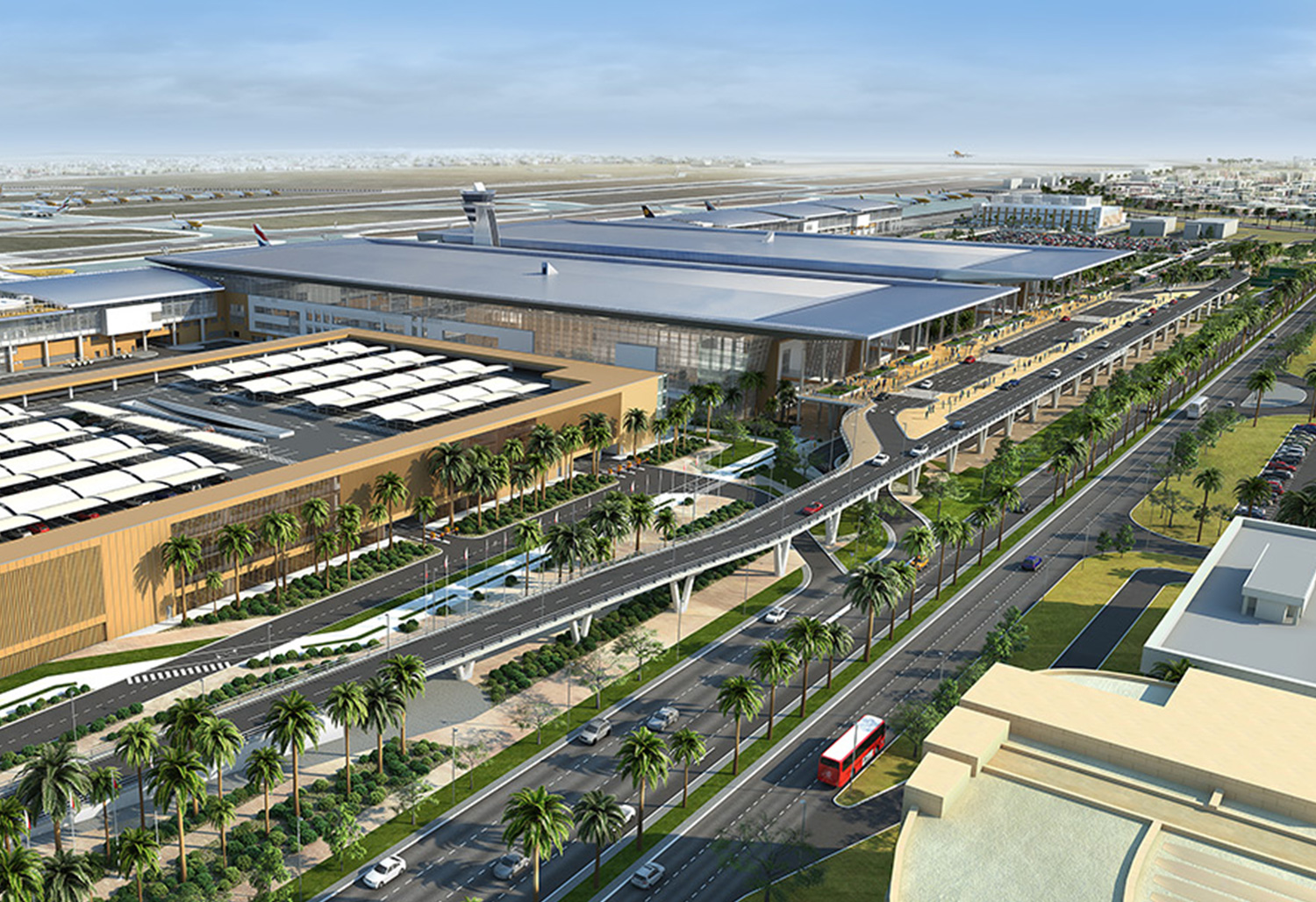 NAYAP signed a contract for the viaduct construction at Bahrain International Airport