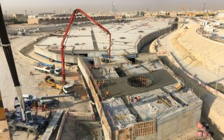 Structural Works for Depot in Line 5 in Riyadh Metro Project Package 3